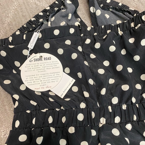 Polka dot beach romper - Picture 4 of 4